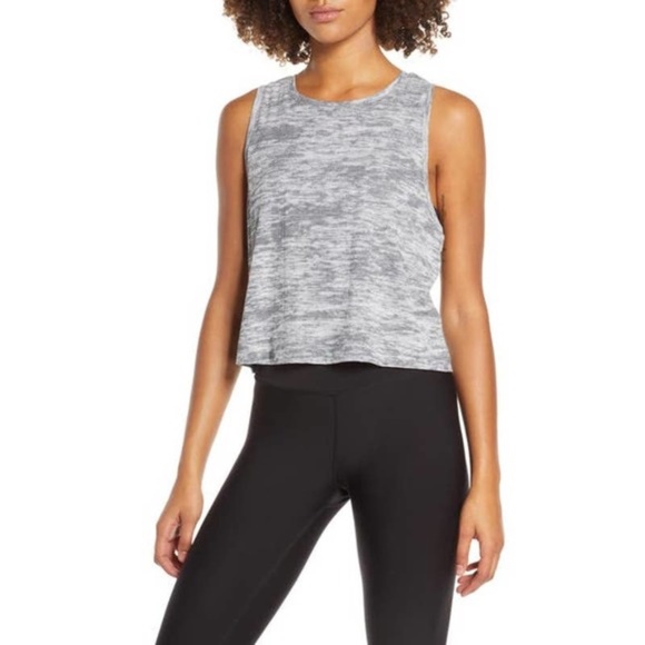 New Zella Work For It Crop Tank 